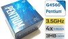 CPU Intel Pentium G4560 (3.5Ghz/ 3Mb cache) Kabylake