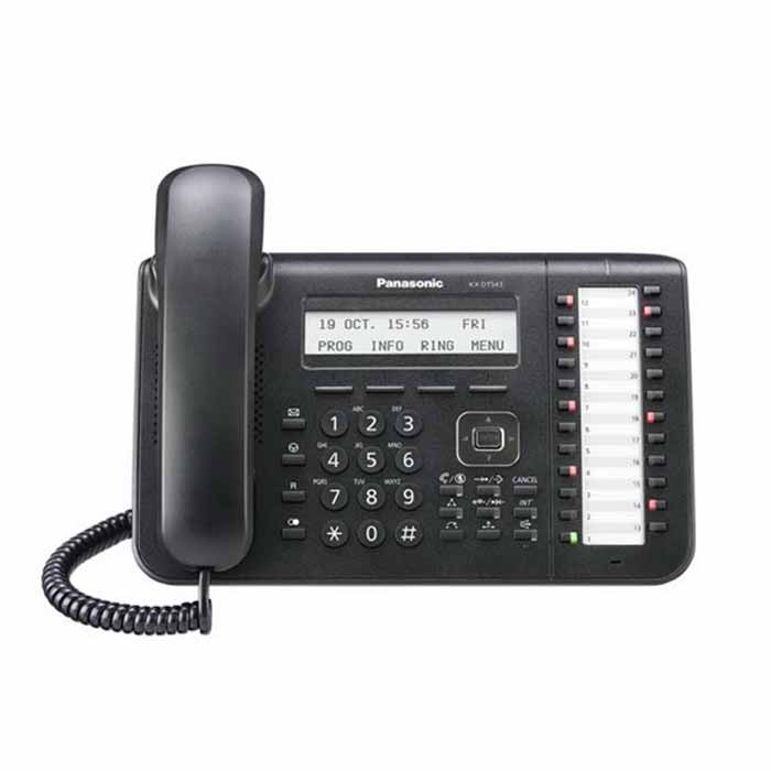 Điện thoại lập trình PANASONIC KX-DT543 (màu đen)