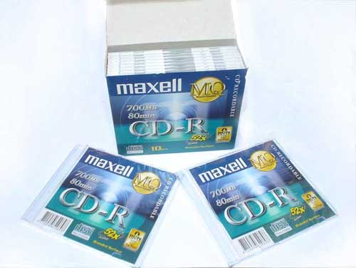 đĩa CD R maxell hộp 1