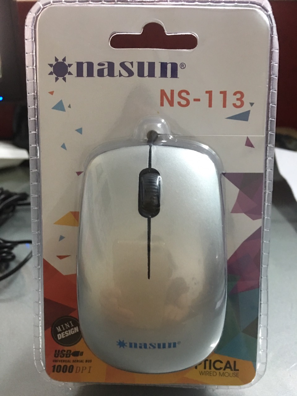 Chuột có dây mini Nasun NS113