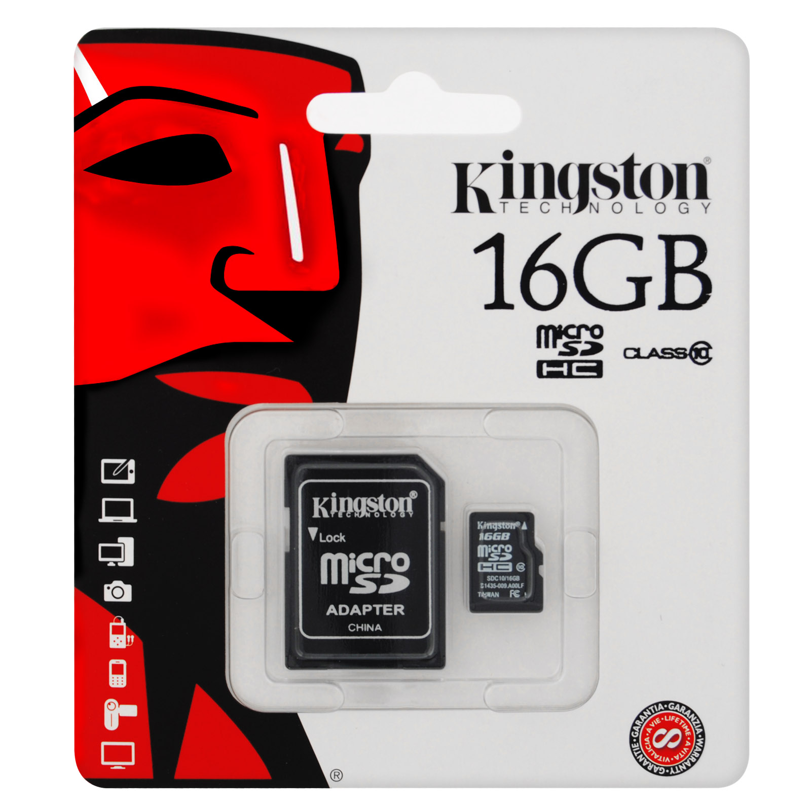 Thẻ nhớ Micro SD Kingston 16G Class 10