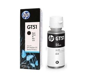 Mực in phun HP GT51 (M0H57AA) Black - Dùng cho máy in HP 5810, 5820
