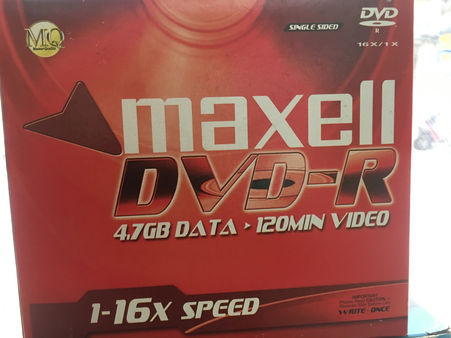 Đĩa DVD maxell hộp 1