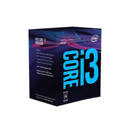 CPU Intel Core i3 8100 (3.60Ghz 6Mb cache) Coffee Lake