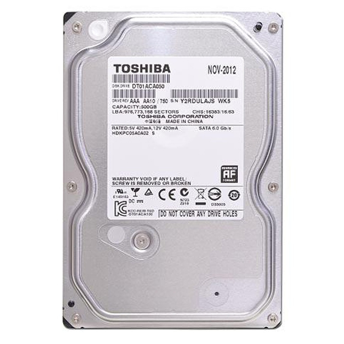 Ổ cứng HDD Toshiba 500Gb SATA3 7200rpm
